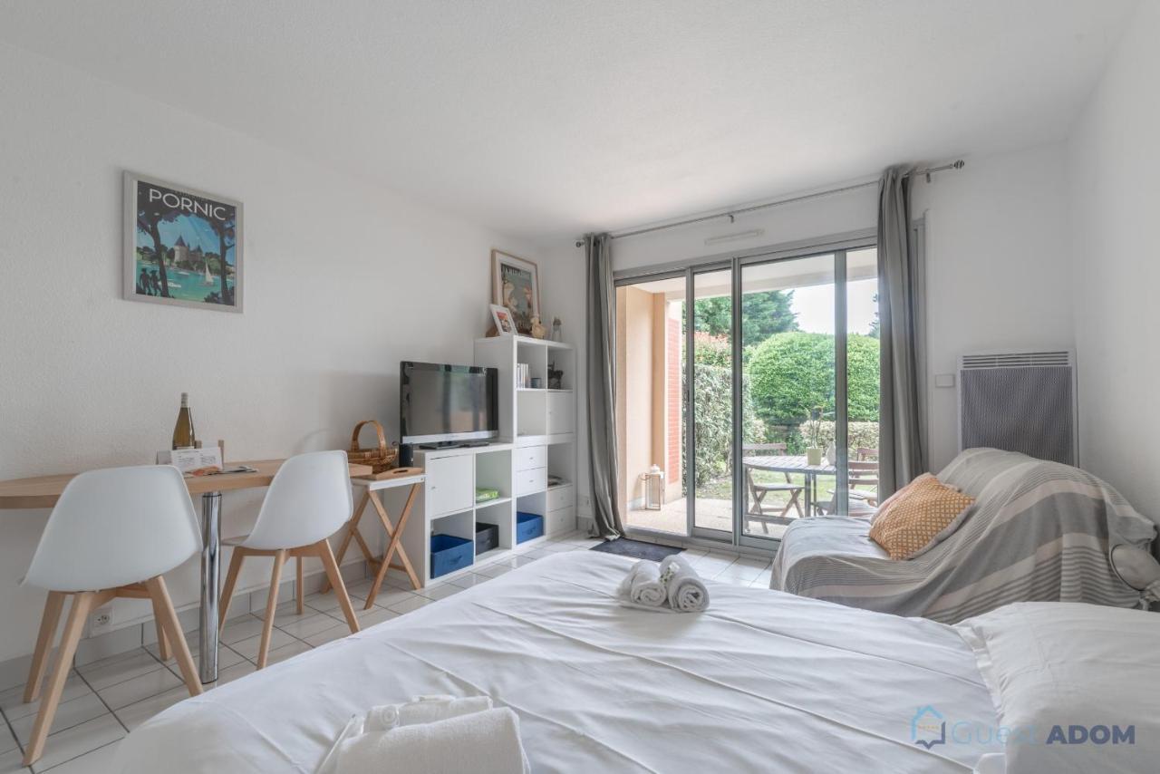 Studio Avec Terrasse Au Golf De Pornic Zewnętrze zdjęcie